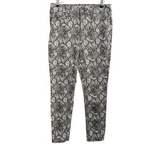 Seven 7 Snake Print Skinny jeans Size 14 Cotton Modal Blend  jeans